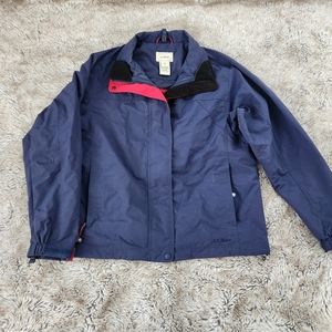 L.L. Bean Nylon Jacket Navy Medium